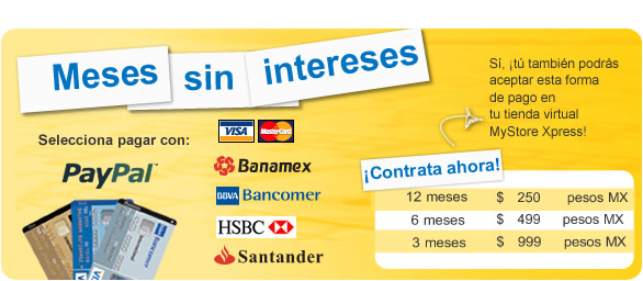 Meses sin intereses